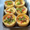 Mexican Taco Boat Quiches