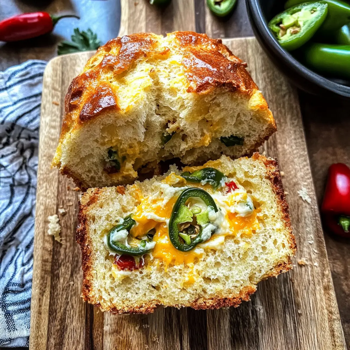 Jalapeño Popper English Muffin Bread: A Cheesy Delight at Home 2 5317686f 1714 4d90 978a ca5321c738d7tr uonf2y