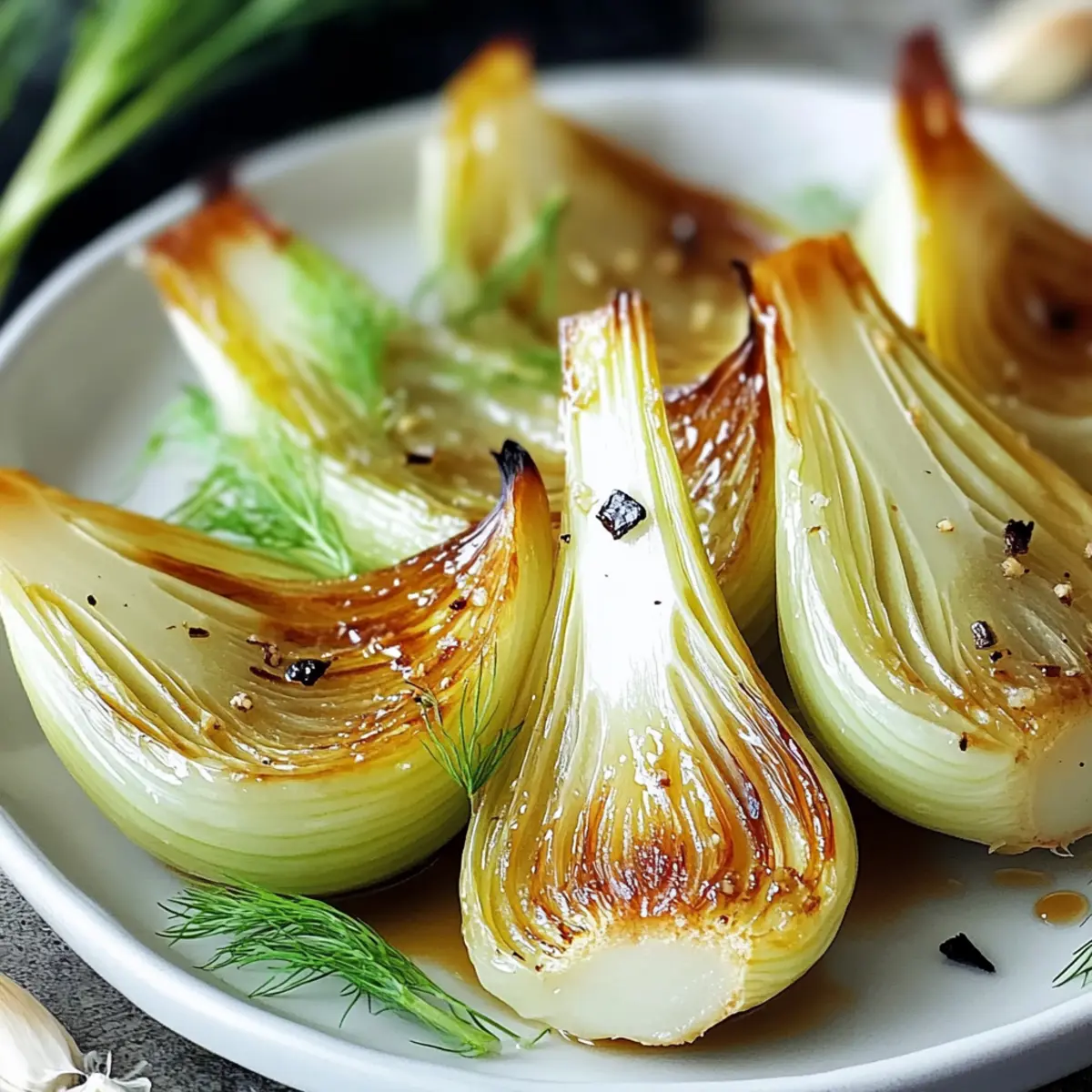 Sweet & Savory Caramelised Fennel