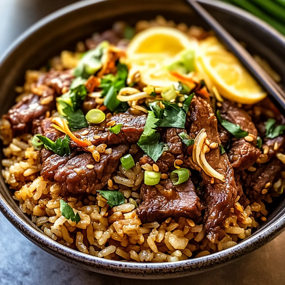 Bulgogi-Style Beef Fried Rice