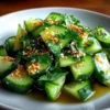Delicious Garlic Cucumber Salad