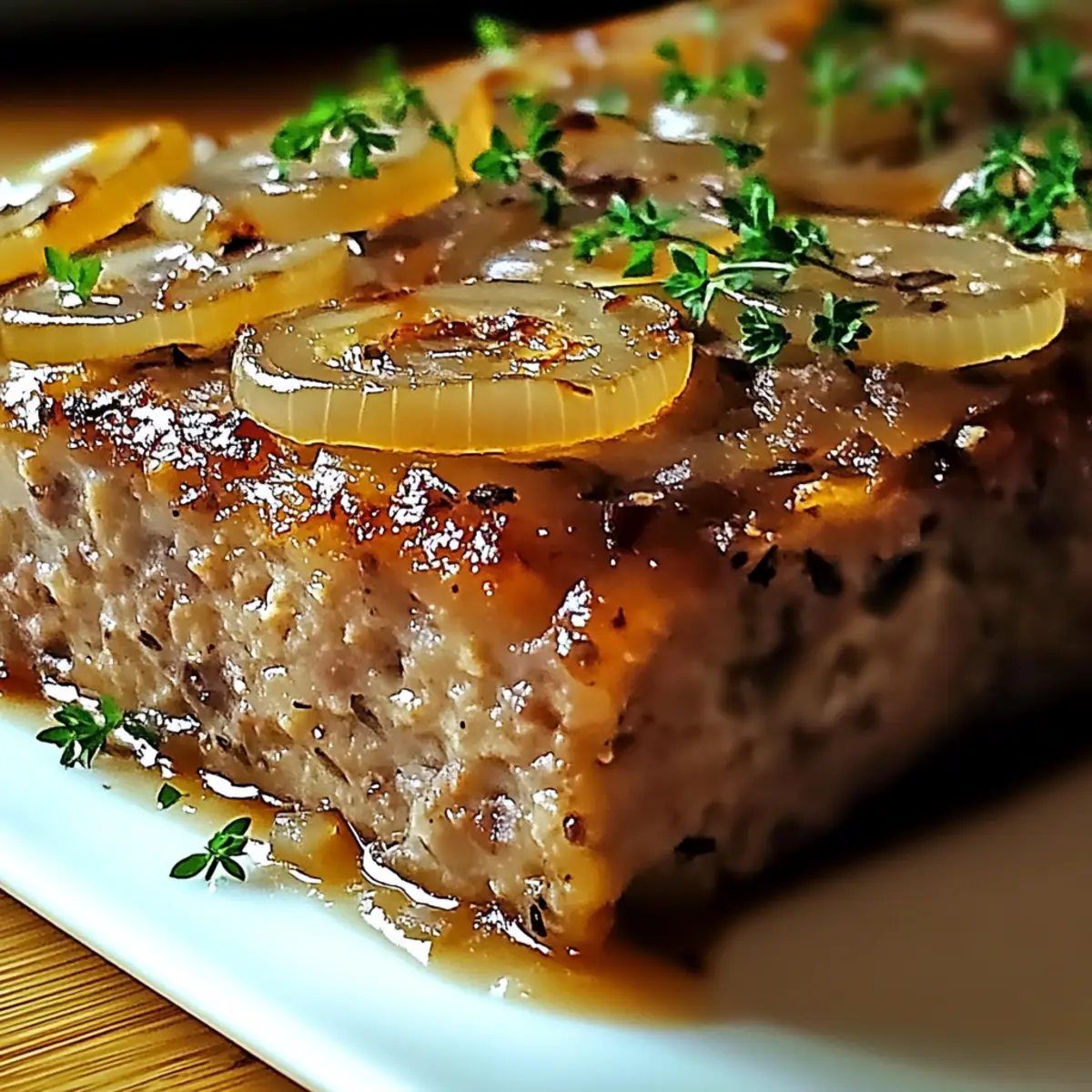 French Onion Meatloaf Recipe