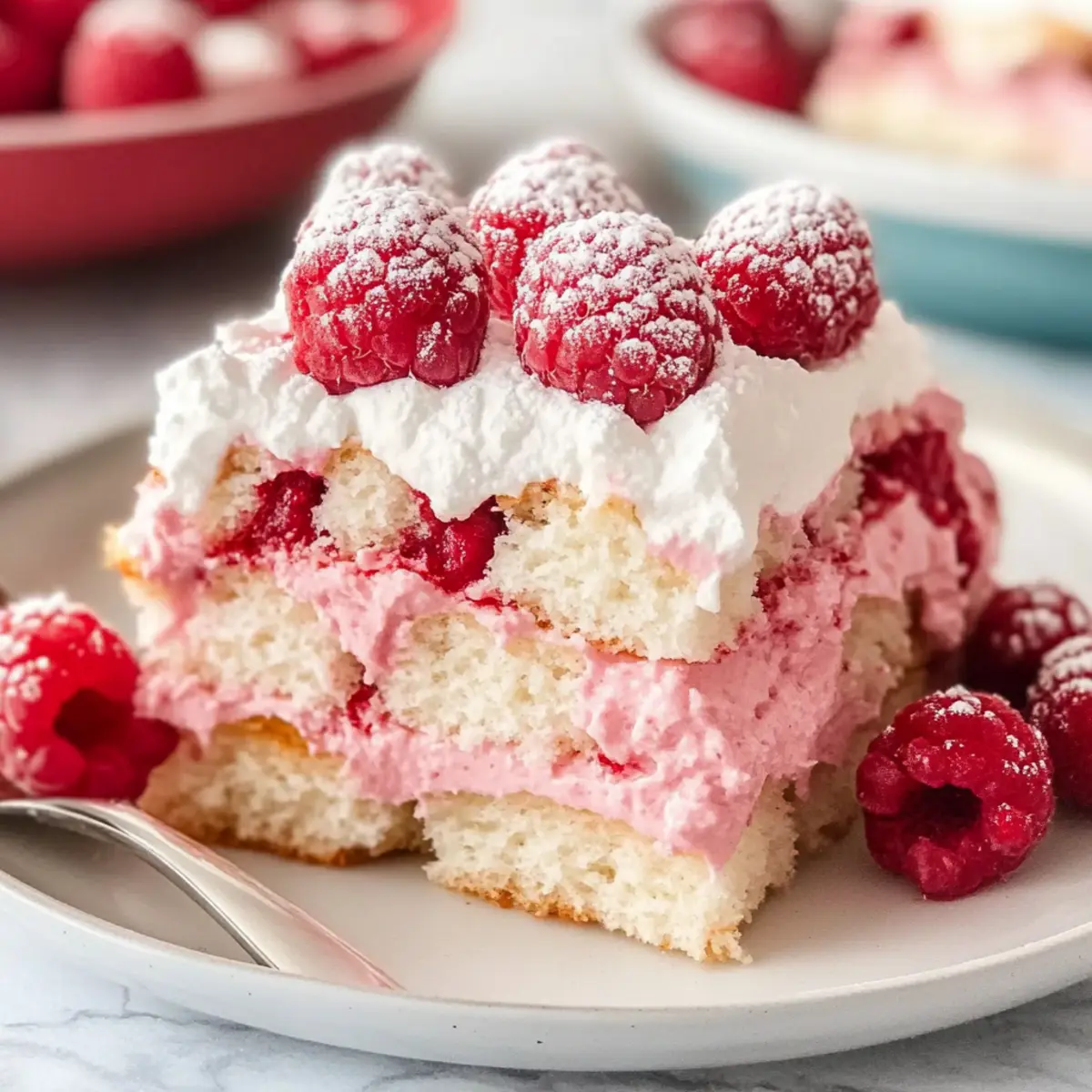White Chocolate Raspberry Tiramisu