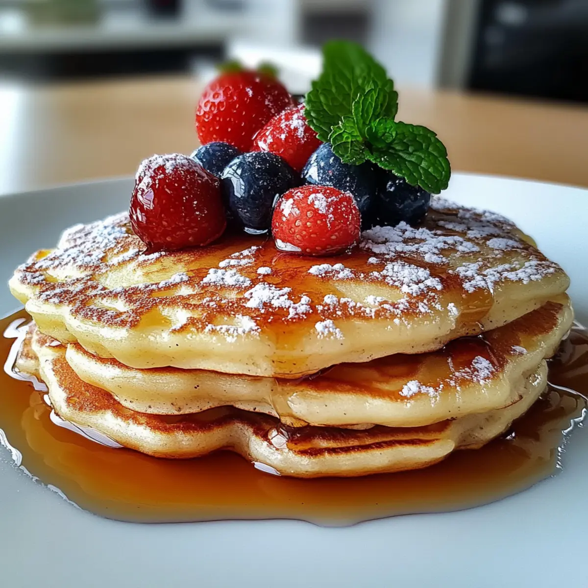 Perfectly Fluffy Pancakes Recipe