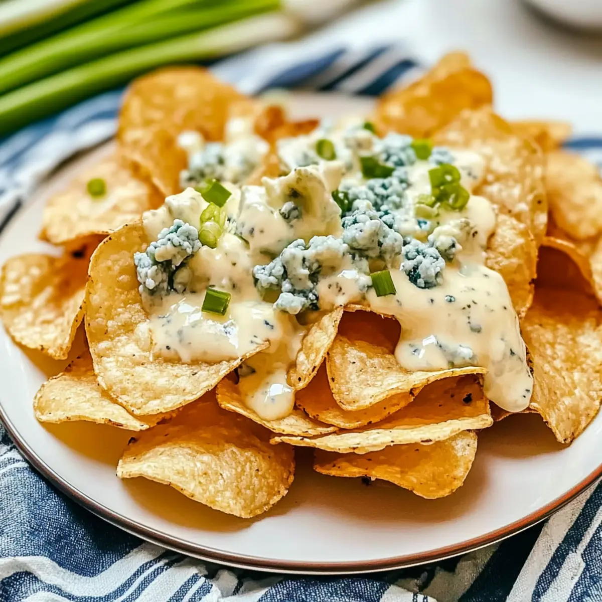 Blue Cheese Chips Recipe