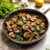 Spinach Sauteed Mushrooms