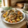 Slow Cooker Garlic Herb Chicken