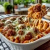 Dump and Bake Meatball Casserole
