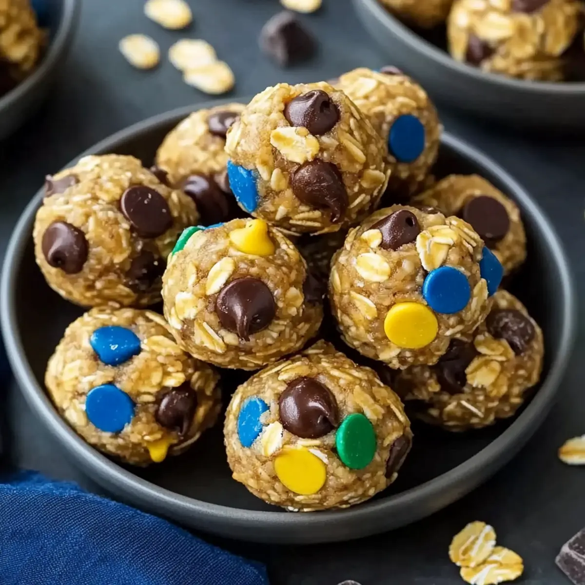 Monster Cookie Protein Balls