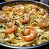 Fettuccine Shrimp Alfredo