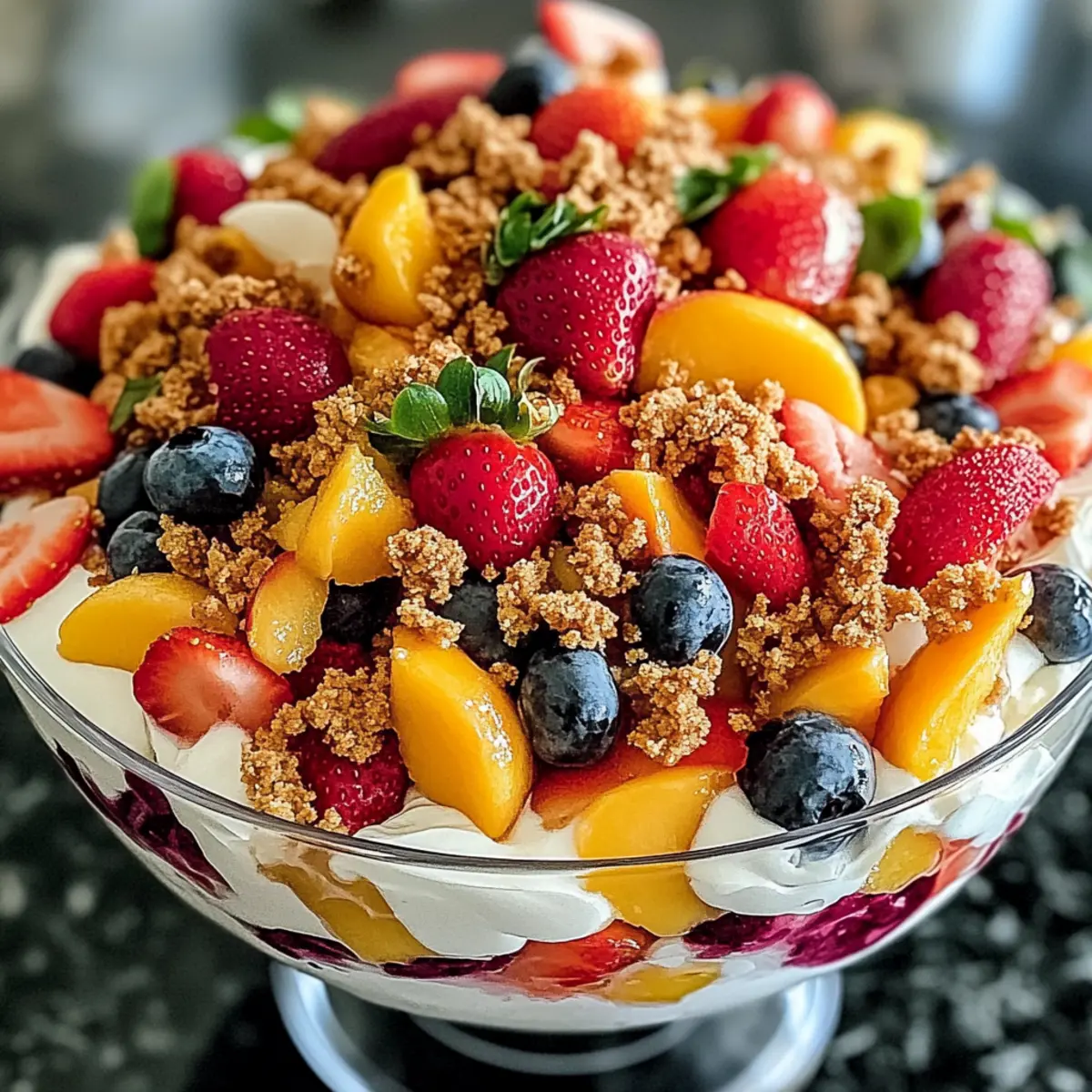 Peach Cobbler Cheesecake