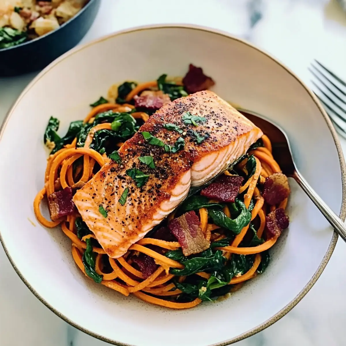 Creamy Salmon Sweet Potato Noodle Delight for Easy Dinners 4 f66945fd 3a53 471e 9614 15e8fcc73139br jgohtq