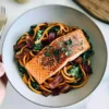 Creamy Salmon Sweet Potato Noodle