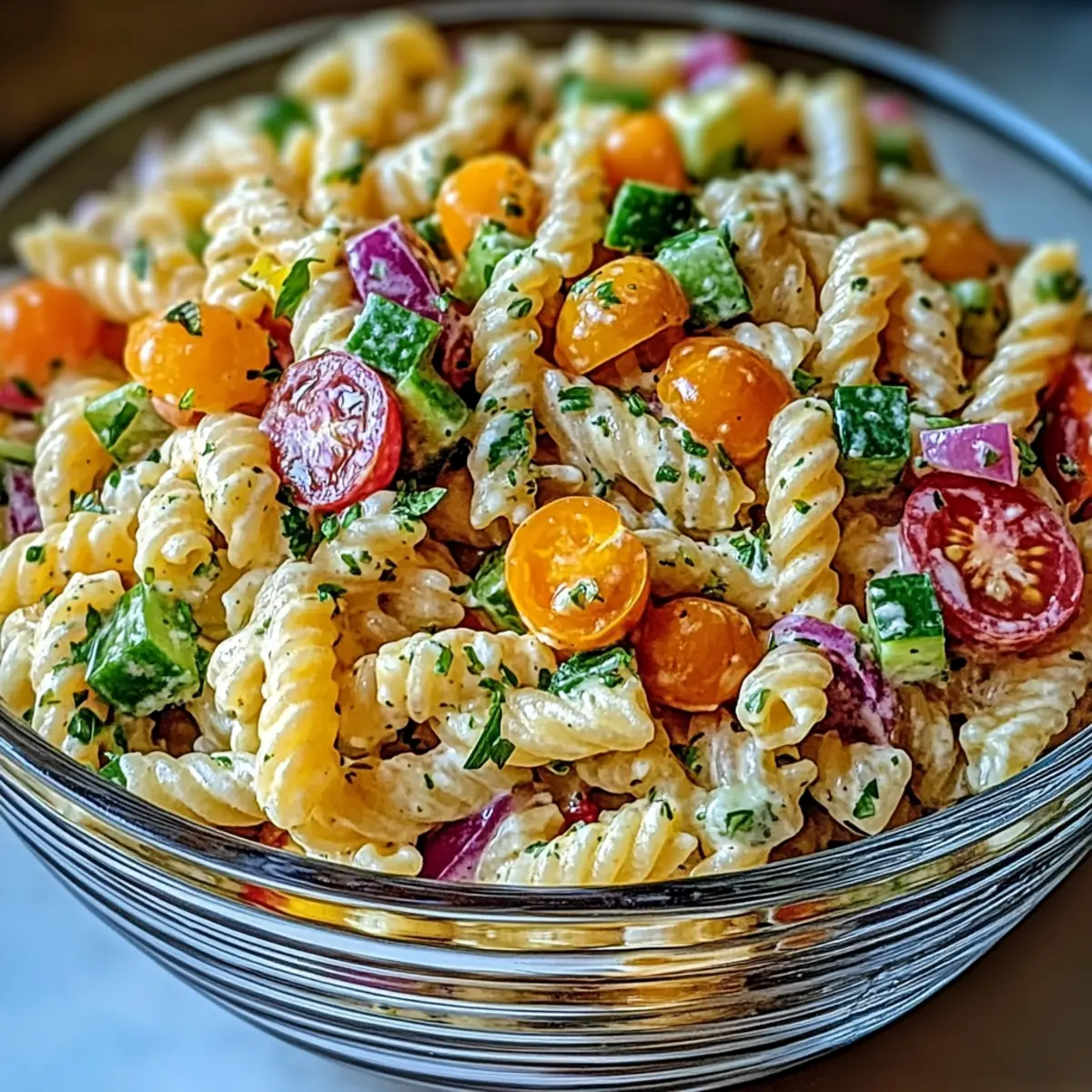 Addictive Crack Pasta Salad