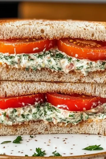 Summer Tomato Sandwich