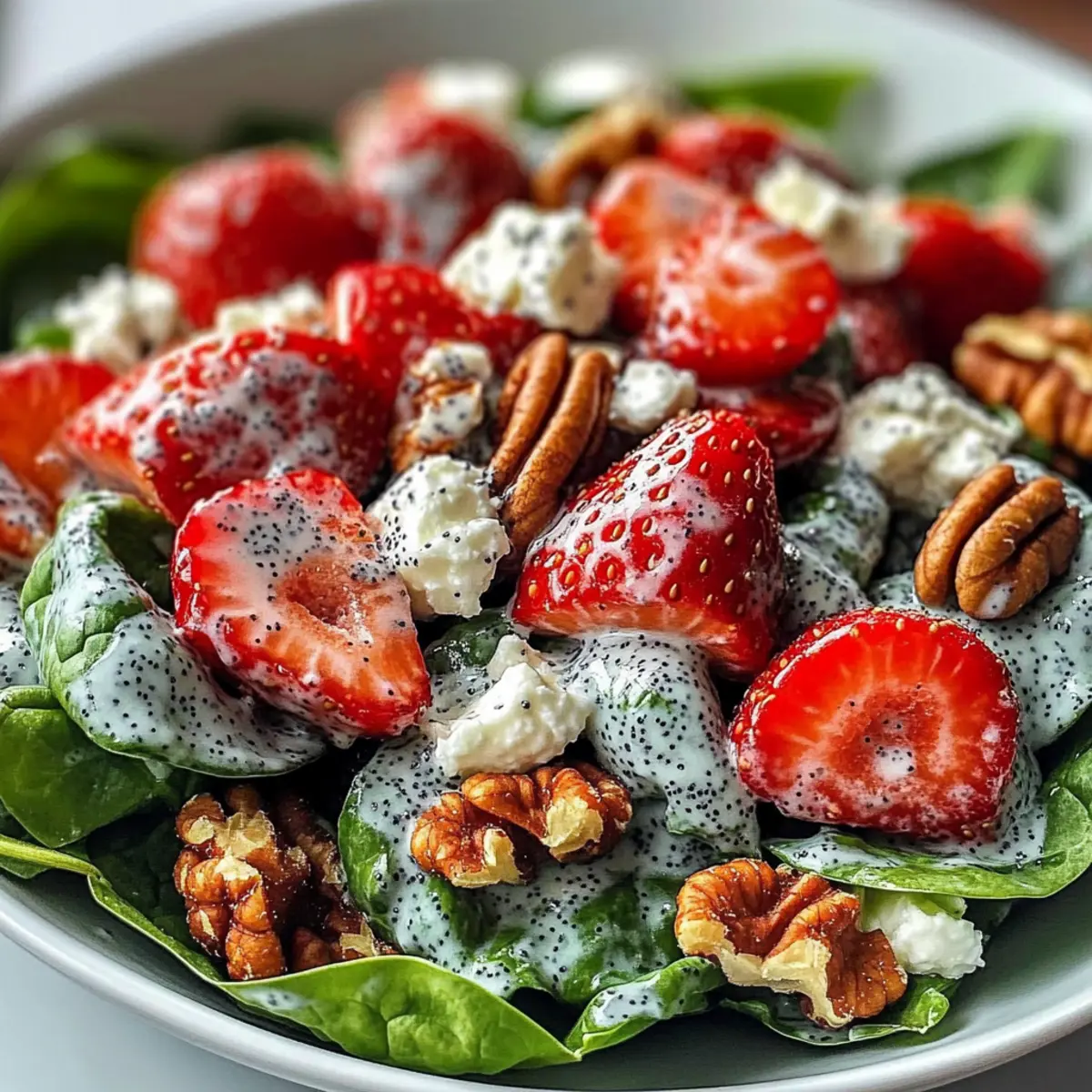 Fresh Strawberry Spinach Salad That's Perfect for Spring Days 5 Fresh Strawberry Spinach Salad