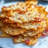 Irresistibly Crunchy Bacon Parmesan Crisps