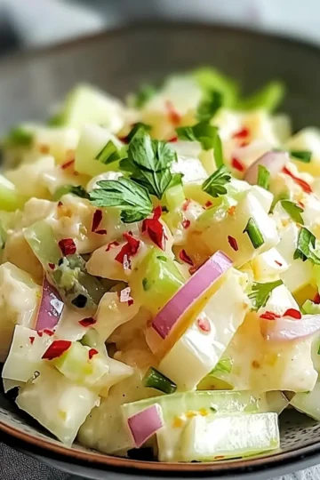 Creamy Vegan Yucca Salad