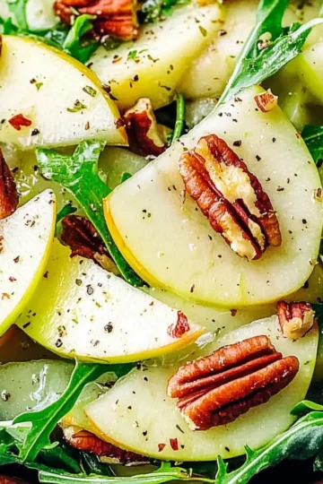 Apple and Fennel Skaw with Pecans