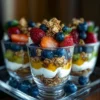 Colorful Fruit & Yogurt Parfait Cups