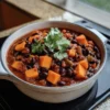 Sweet Potato & Black Bean Vegetarian Chili