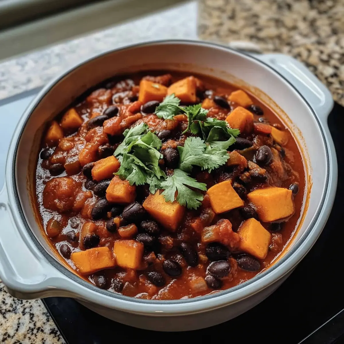 Easy Sweet Potato & Black Bean Vegetarian Chili for Comfort Food Lovers 2 4776ef1c 4cf2 489e bc88 0c34ccd1f354 2 fzz8gv