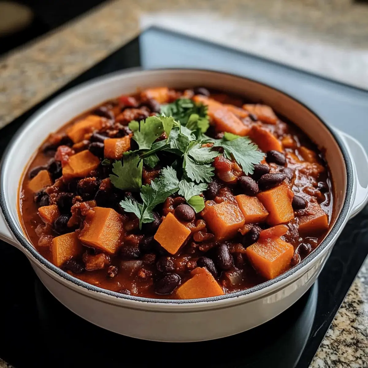 Easy Sweet Potato & Black Bean Vegetarian Chili for Comfort Food Lovers 4 4776ef1c 4cf2 489e bc88 0c34ccd1f354 4 zurd8j