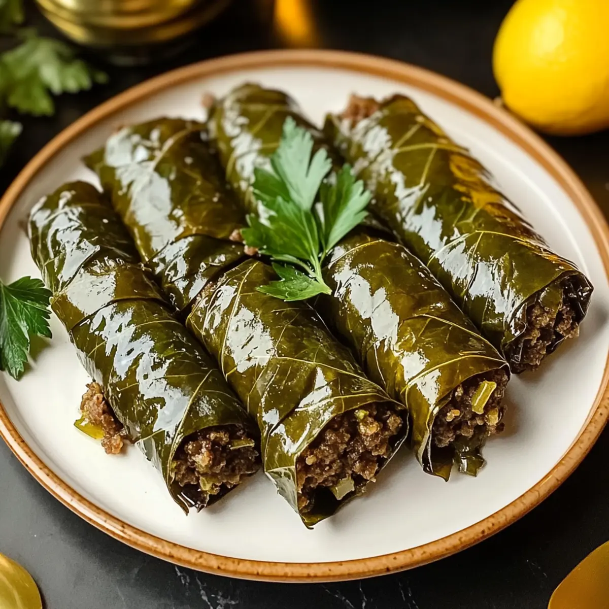 Irresistibly Flavorful Stuffed Grape Leaves