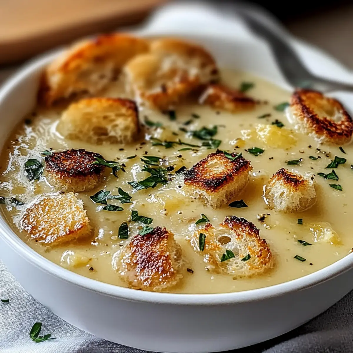 Rustic Country French Garlic Soup for Cozy Nights In 3 a33e8d10 6e29 4907 820c