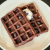 Fudgy Brownie Waffles (No Flour Needed)