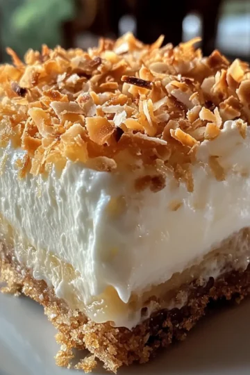 Coconut Cream Dream Bars