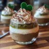 St Patricks Day Coffee Panna Cotta