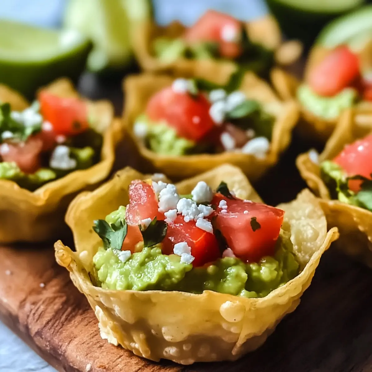 Guacamole Cups: Crunchy Bites of Creamy Delight 4 c299f5be a126 4092 82f6