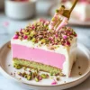 Pistachio Rose Milk Cake Recipe