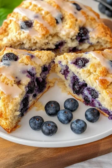 Sourdough Blueberry Scones Recipe