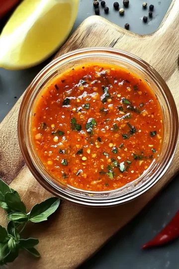 Homemade Peri Peri Sauce