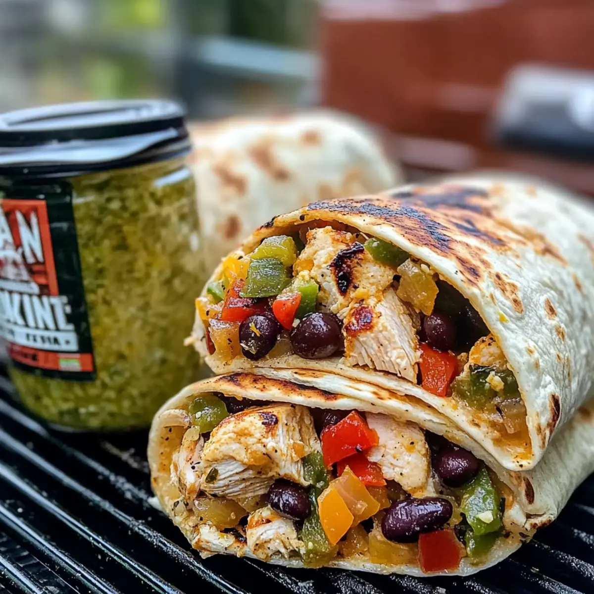 Pollo Asado Chicken Burritos