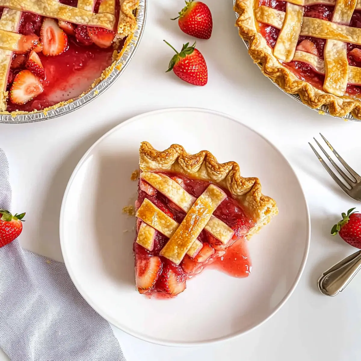 Strawberry Rhubarb Pie