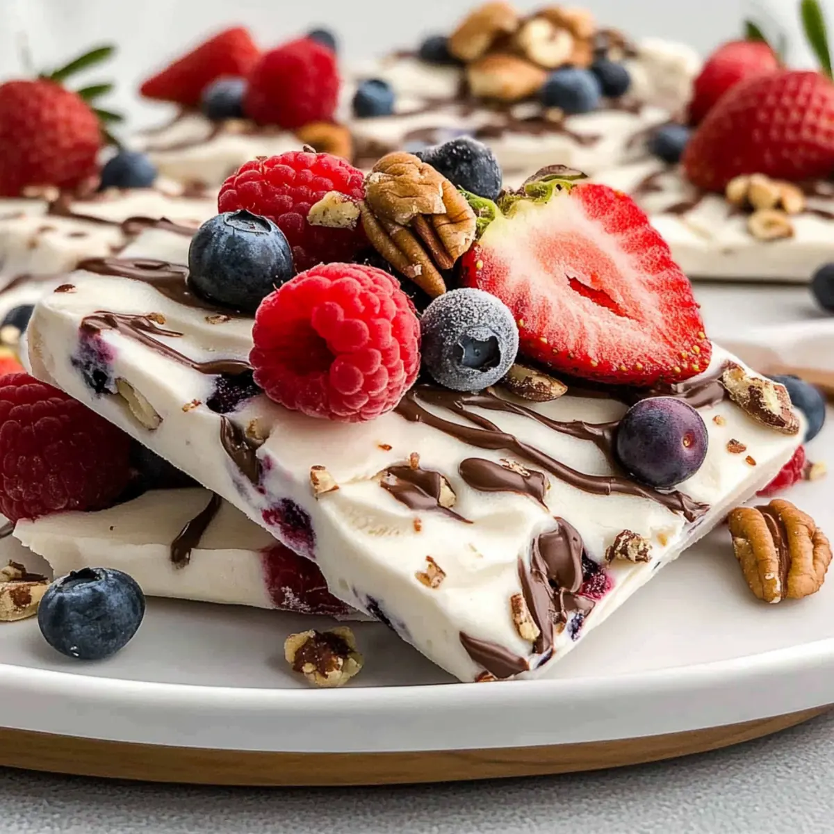 Frozen Yogurt Bark