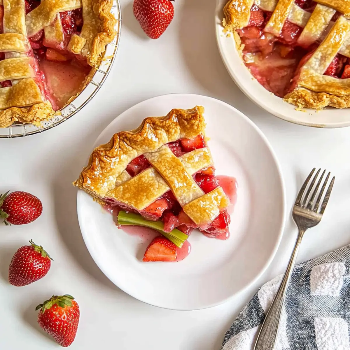 Strawberry Rhubarb Pie
