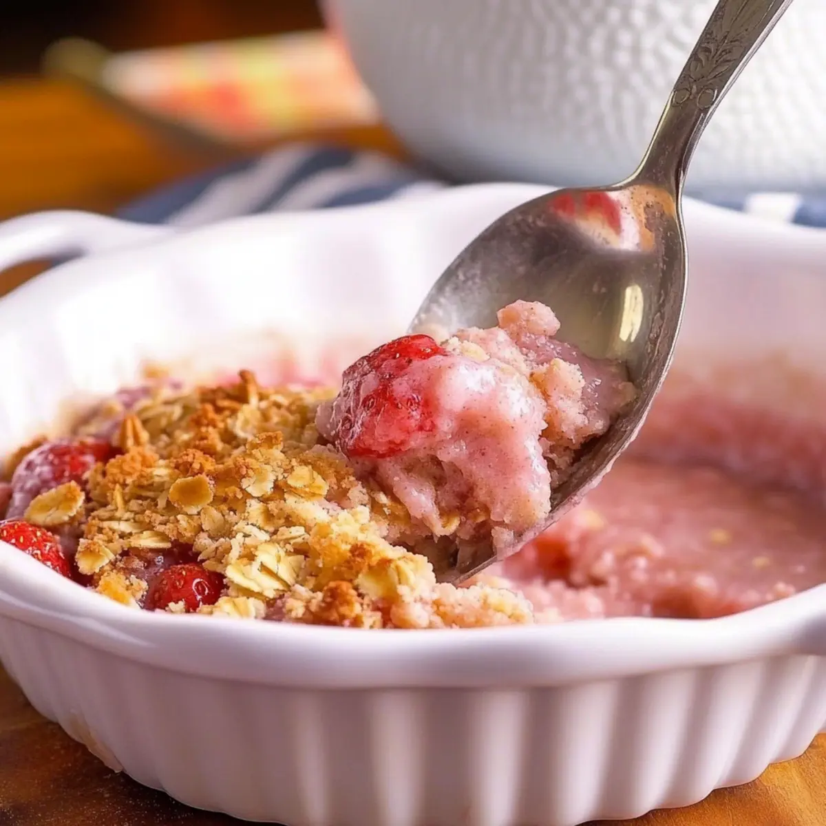 Rhubarb Crisp