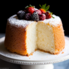 Angel Food Cake Fluffy Light Dessert
