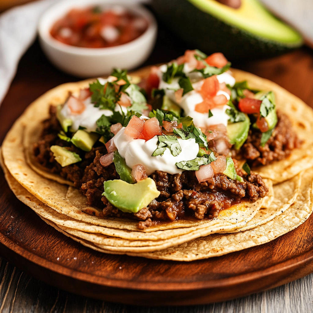 Tostadas Quick and Easy Dinner Recipe