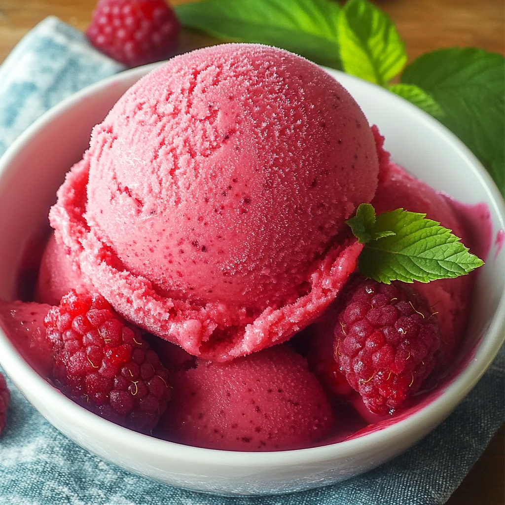 Raspberry Sorbet Recipe for Refreshing Summer Desserts