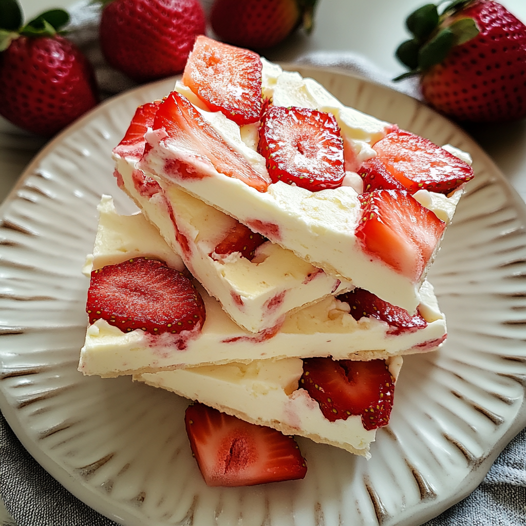 Frozen Yogurt Bark