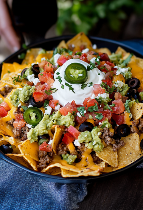 Campfire Nachos Recipe for Outdoor Family Dinners
