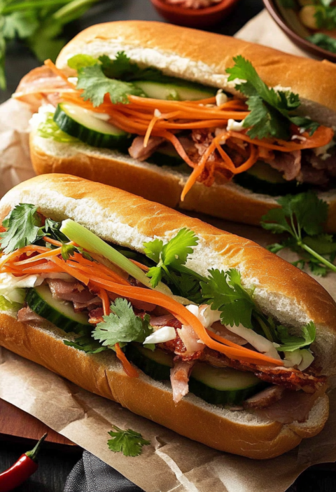 Banh Mi Sandwiches: Authentic Vietnamese Street Food Experience