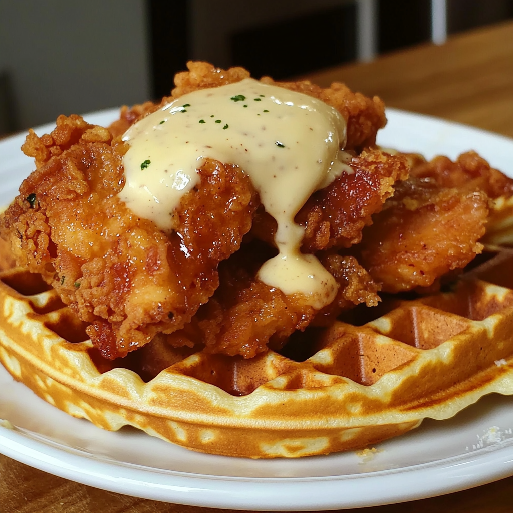 Chicken and Waffles Recipe for Perfect Southern Comfort 2 Chicken and Waffles Recipe for Perfect Southern Comfort