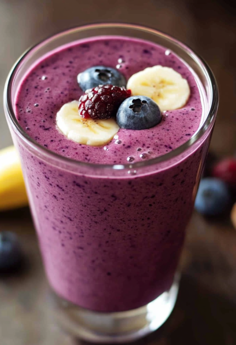 Healthy Blueberry Smoothie Recipe for Morning Energy Boost