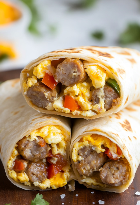 Easy Breakfast Burritos Recipe for Quick Morning Meals